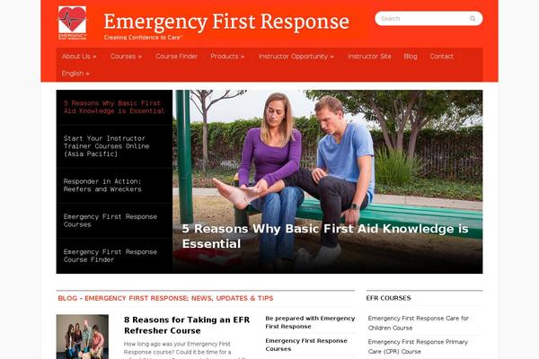 emergencyfirstresponse.com site used Efr