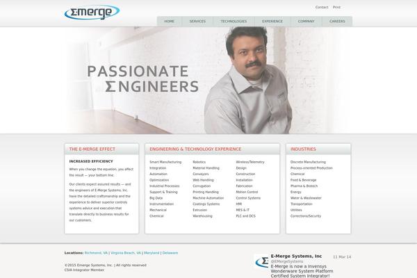 emergesystems.com site used Emerge