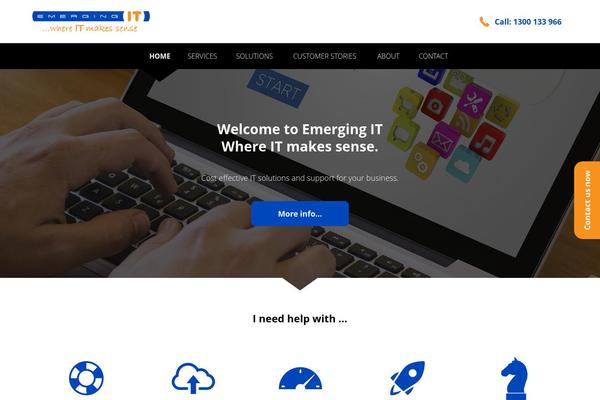 emergingit.com.au site used Emergingit2015