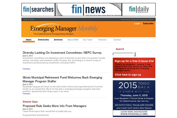 emergingmanagermonthly.com site used Emm