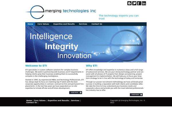 emergingti.com site used Businessplus