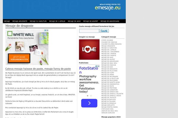 emesaje.eu site used Emesaje