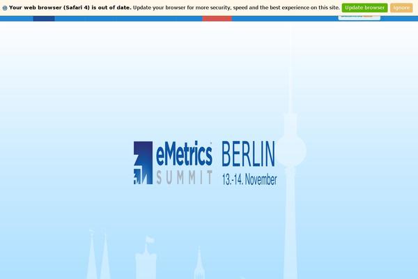 emetrics-summit.de site used Extramodular