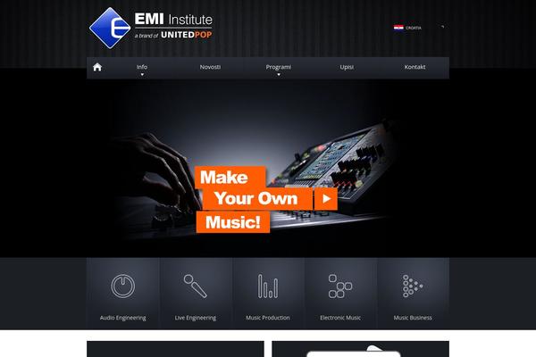 Emi theme site design template sample
