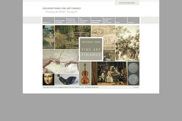 fineart theme websites examples