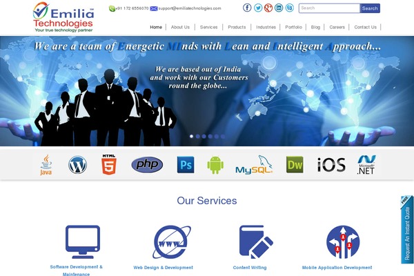 emilia WordPress theme, websites list used emilia theme emilia theme websites examples