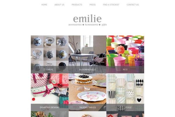 emilie.co.nz site used Emilie