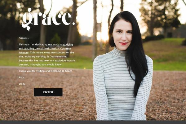 emilybennington.com site used Bennington-custom