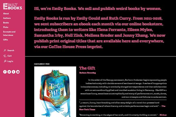 emilybooks.com site used Emilybooks