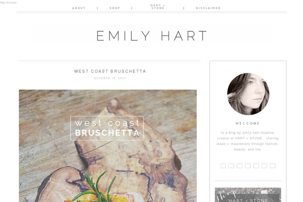 emilyhart.ca site used Marylou