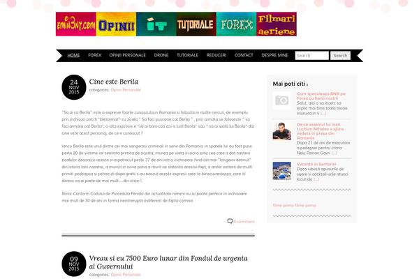 Adelle theme site design template sample