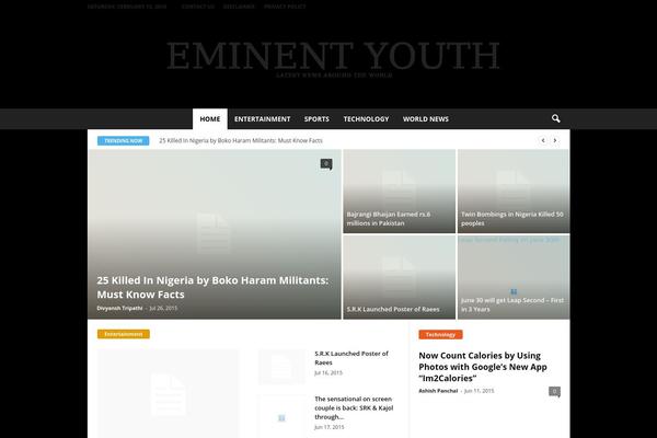 eminentyouth.com site used NewsMag