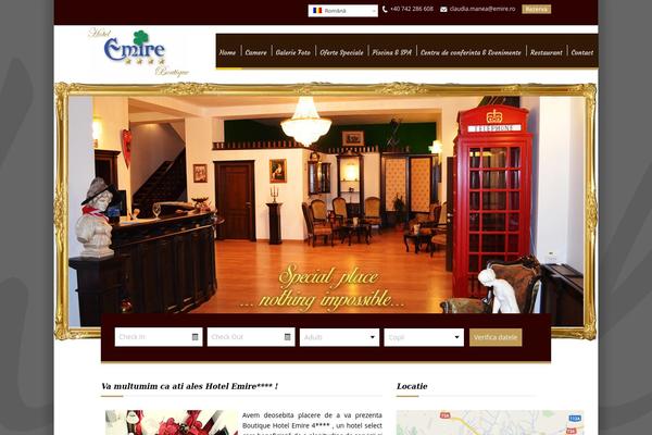 emire.ro site used Soho Hotel