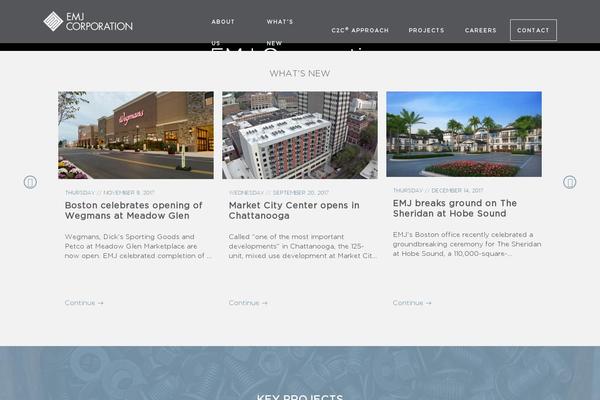 emjcorp.com site used Emj