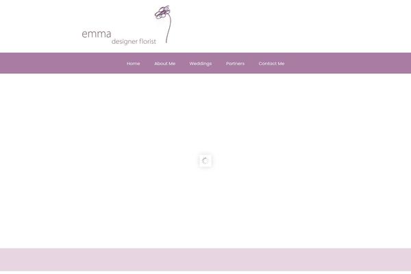 Flowers-boutique theme site design template sample