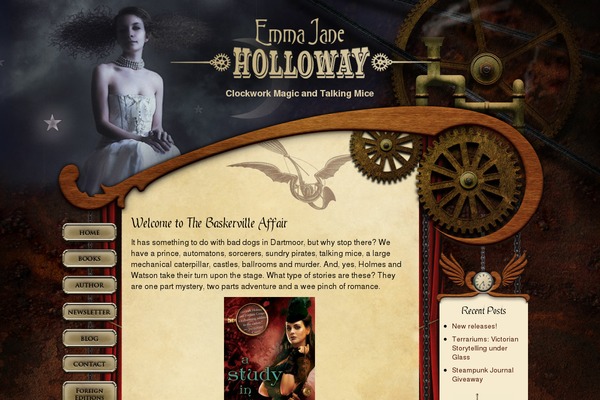 Emma theme site design template sample