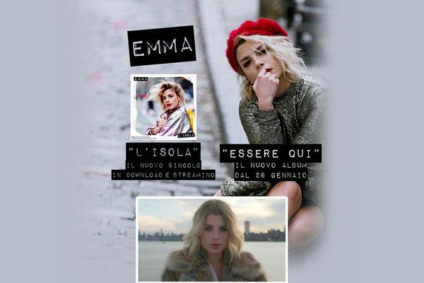 Emma theme site design template sample