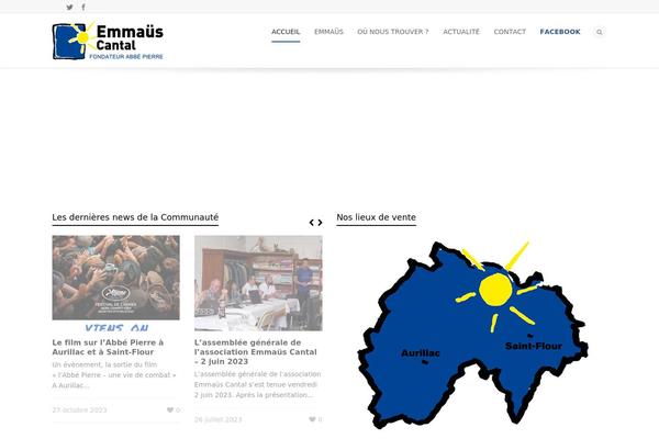 emmauscantal.org site used Flexform