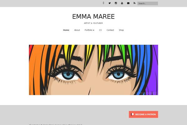 Make theme site design template sample