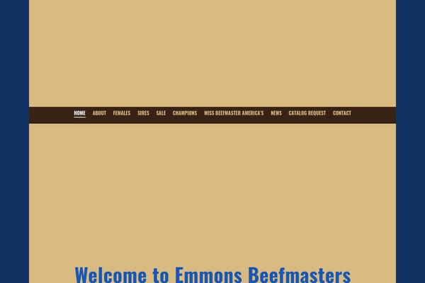 emmonsbeefmasters.com site used X Child