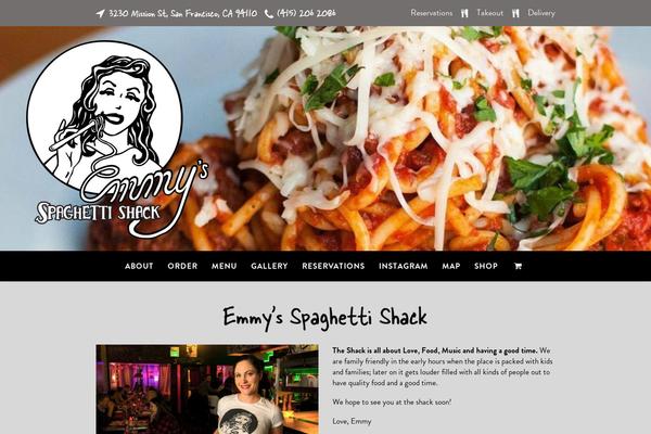 emmysspaghettishack.com site used Emmysspaghettishack