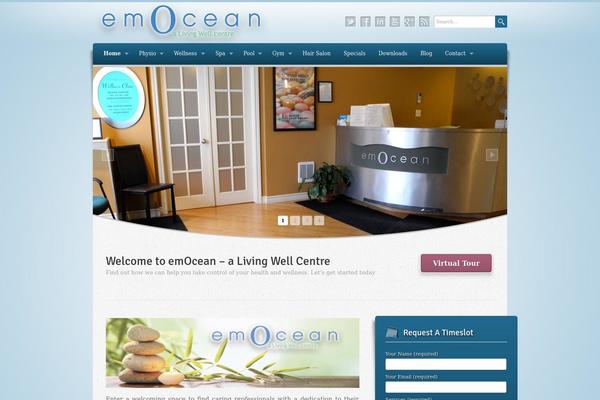 emoceanwellnesscentre.ca site used Supernovamedia