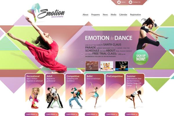 emotiondancecompany.ca site used Emotion-dance