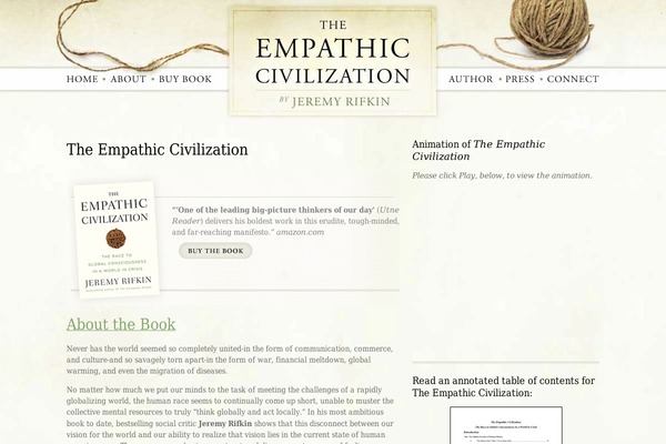 empathiccivilization.com site used Gravy