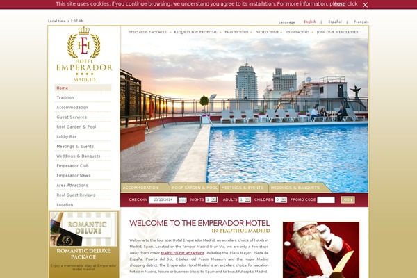 emperadorhotel.com site used Hotel-emperador-2018