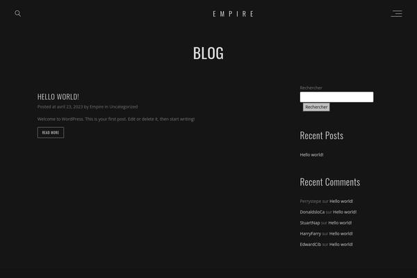 Lucille theme site design template sample