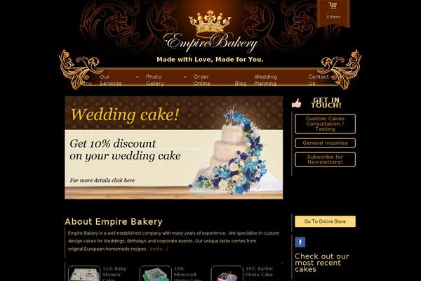 Bakerfresh theme site design template sample