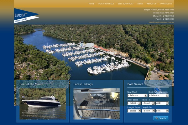 empireboatsales.com.au site used Empire-default