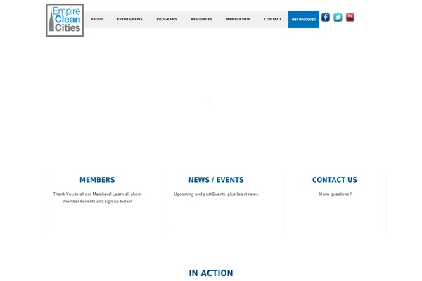 CoolBlue theme site design template sample