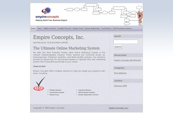 empireconcepts.com site used Emplode