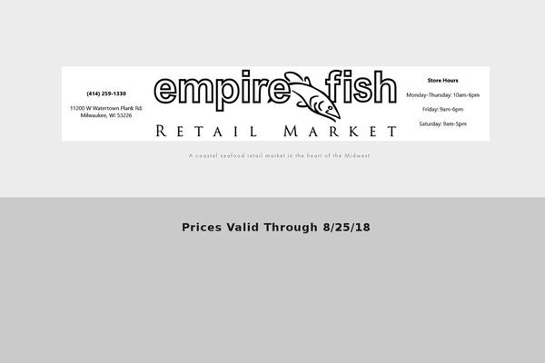 empirefish.com site used Wp_winestore-theme-package