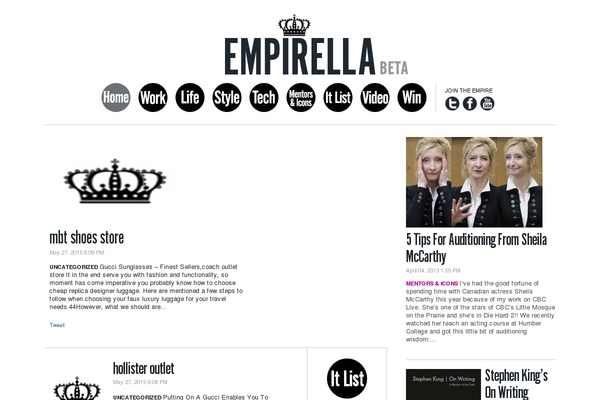 empirella.com site used Empirella