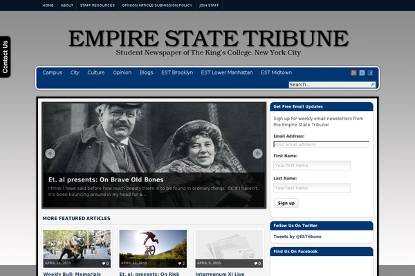 empirestatetribune.com site used Arras-3