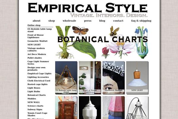 Empirical WordPress theme, websites list used Empirical theme Empirical theme websites examples