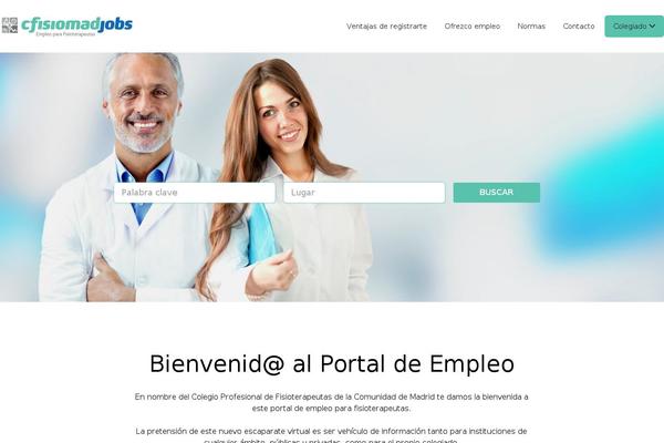 empleo-cfisiomad.org site used Wpclassifieds