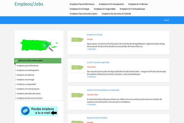 empleohunters.com site used Jobile
