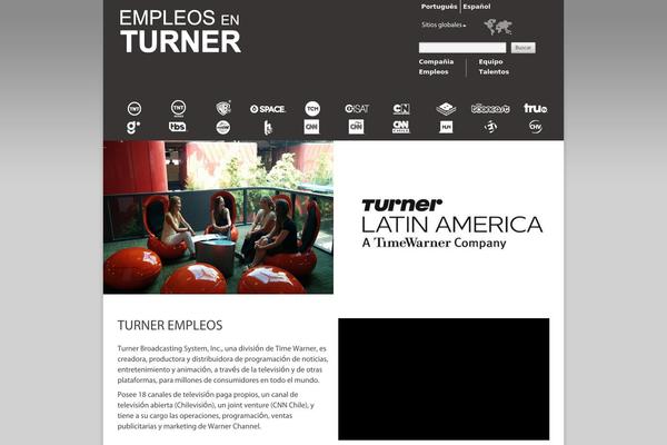 empleosenturner.com site used Turnertheme