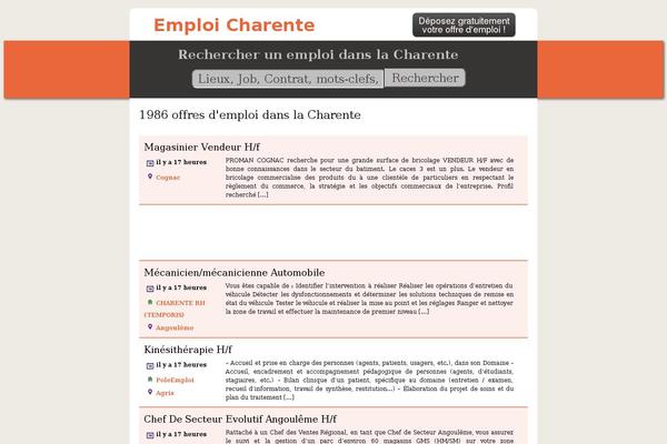 emploicharente.com site used Emploi