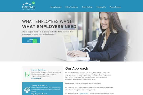 employeesurveys.com site used Employeesurveytheme