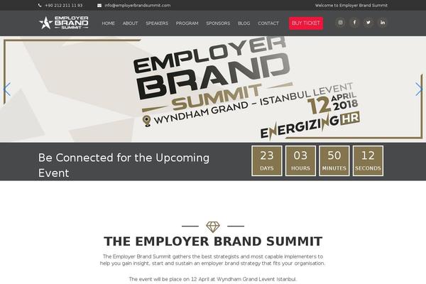 employerbrandsummit.com site used Ievent