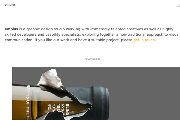 Semplice theme site design template sample