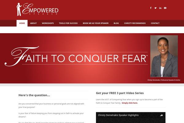 Impreza theme site design template sample