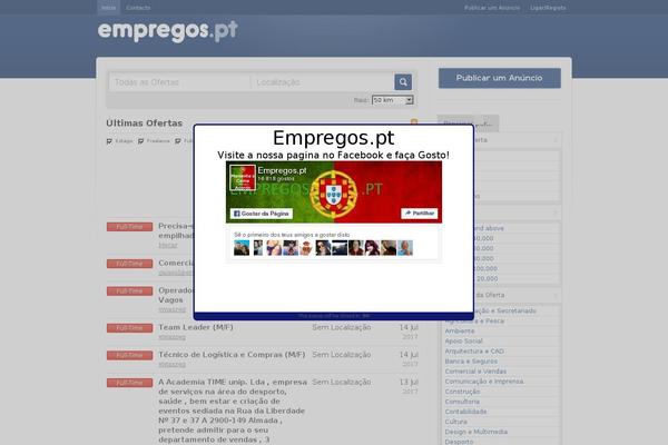 empregos.pt site used Bmjobs