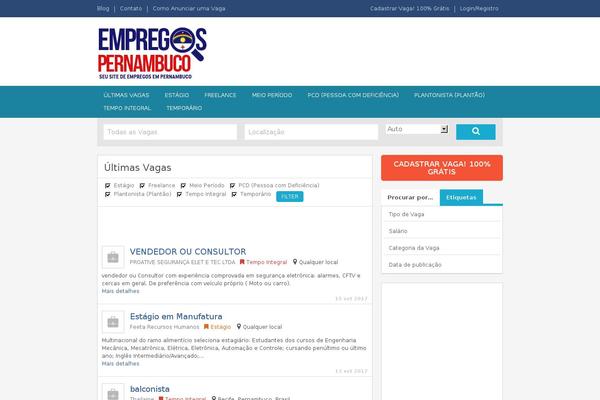 empregospernambuco.com.br site used Flatroller