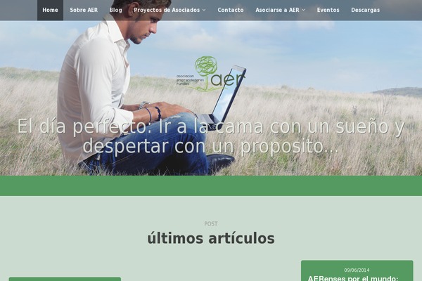 emprendedoresrurales.com site used Aer