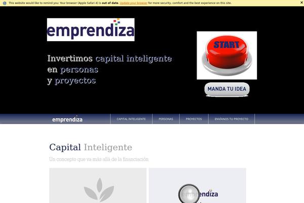 emprendiza.com site used Underground_onepage